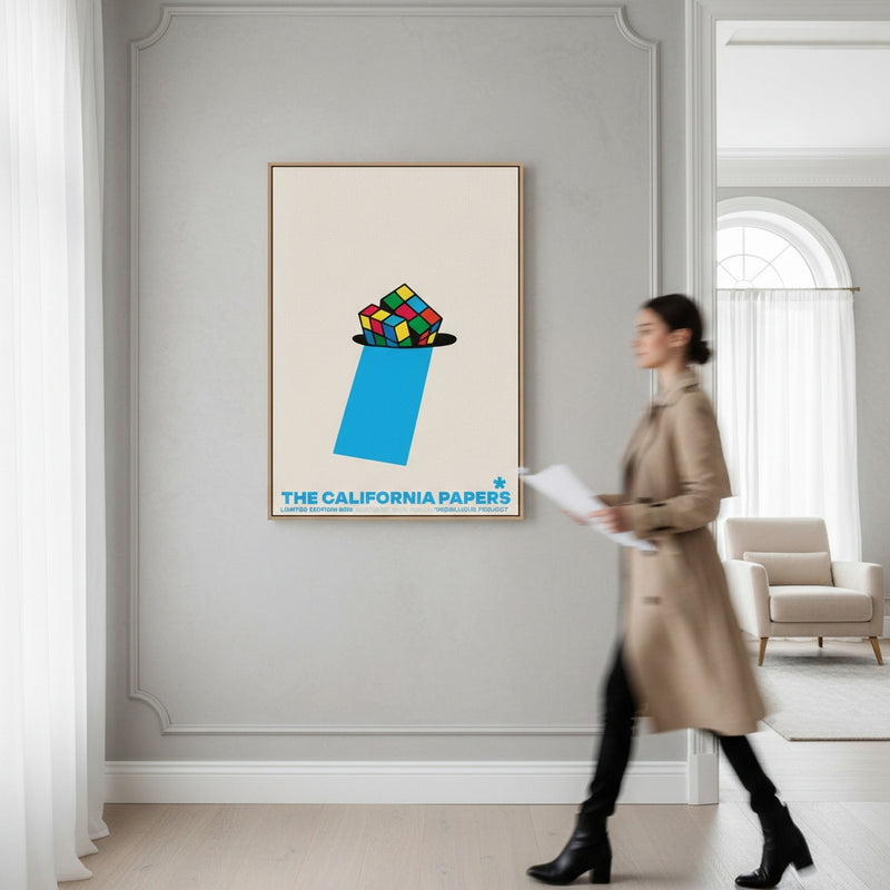 Delightfully - California Papers — limited-edition art print by Yagil Weiler