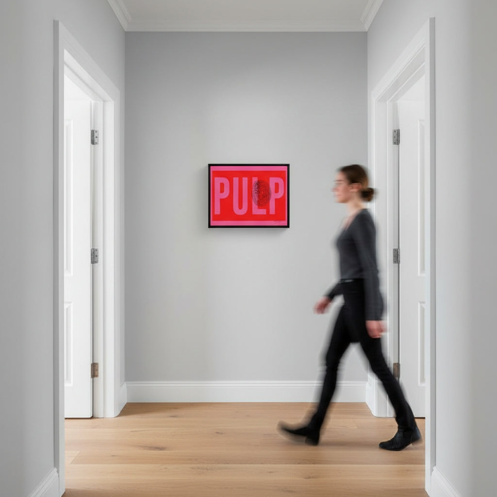 Pulp  | YW Float framed canvas