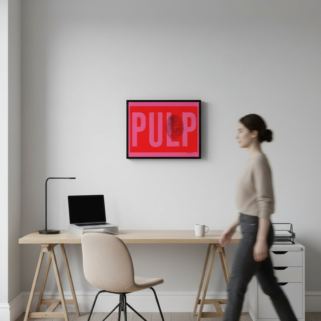 Pulp  | YW Float framed canvas