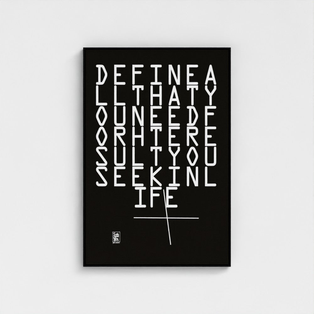 Define All That You Need