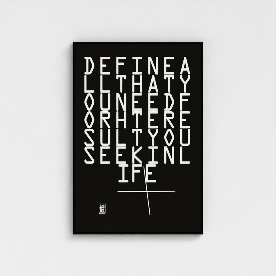 Define All That You Need