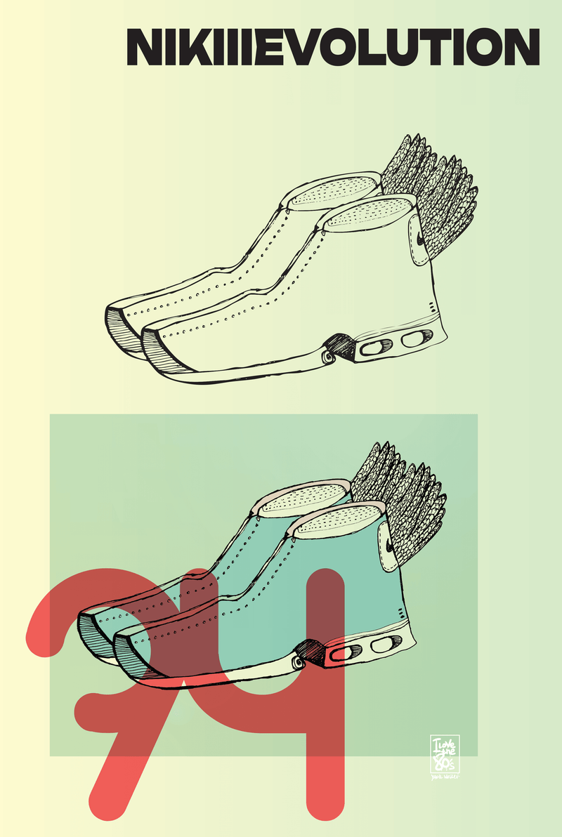 Nikiiievolution — limited-edition art print by Yagil Weiler
