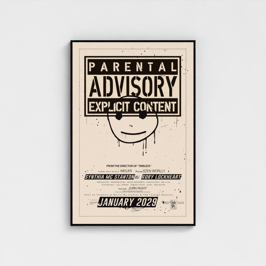 Parental Advisory  | Unframed