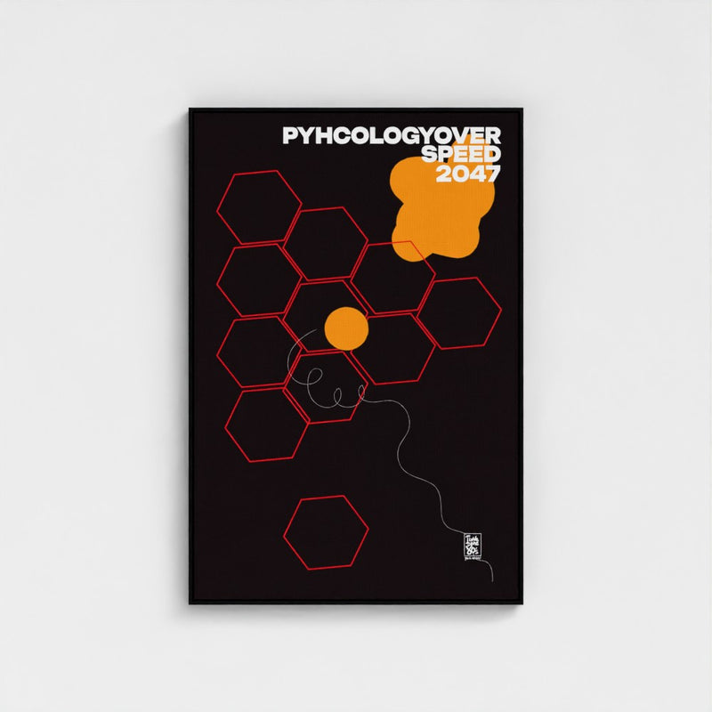 Phycology Over Speed — limited-edition art print by Yagil Weiler