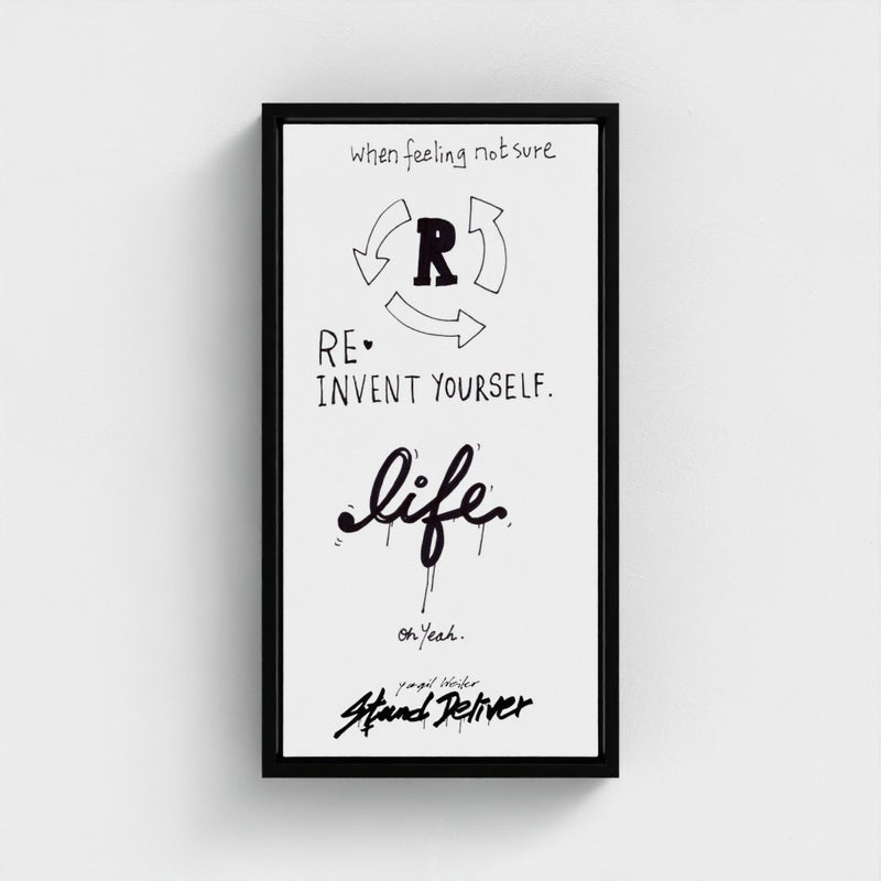 Life is the Journey — limited-edition art print by Yagil Weiler