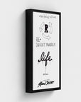 Life is the Journey | YW Float framed canvas " Slider"