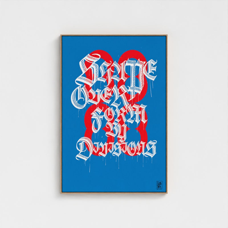 Speed Over Truth — limited-edition art print by Yagil Weiler