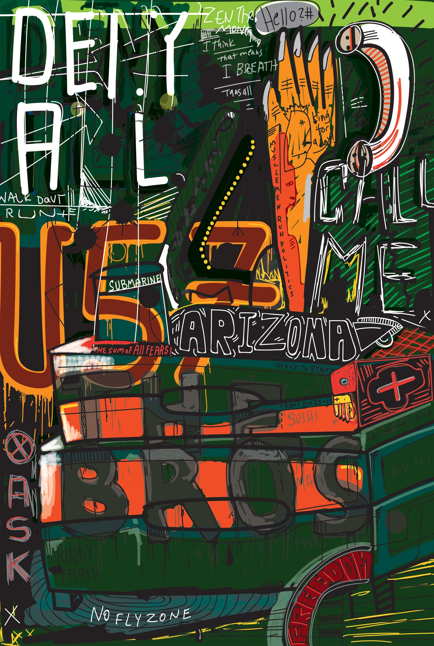 Arizona U57 | Unframed