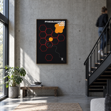 Phycology Over Speed by Yagil Weiler | Studio Edition 100 × 150 cm | in a double-height concrete entrance hall