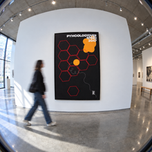 Phycology Over Speed by Yagil Weiler | Studio Edition 100 × 150 cm | wide view in an art gallery