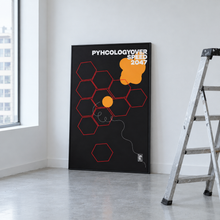 Phycology Over Speed by Yagil Weiler | Studio Edition 100 × 150 cm | leaning in an empty new apartment