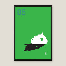 Shaved Creme by Yagil Weiler | Studio Edition 100 × 150 cm float framed canvas, natural wood, black finish | product view